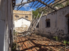 A picture of the abandoned military base of Capo D'Orso