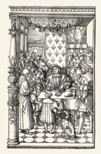 Title page by Geofroy Tory, Les Trois premiers Livres de l'Histoire de Diodore Sicilien, Mechault