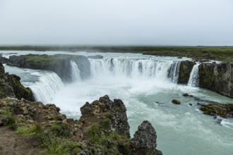 The Famous Godafoss waterfall in northern Iceland