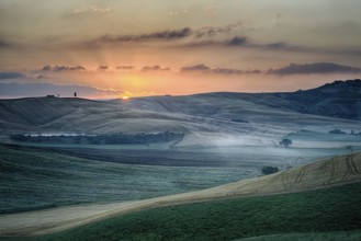 Crete Senesi Crete Senesi are literally Siennese clays and the distinctive grey colouration of the