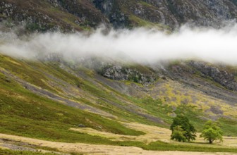 Scottish landscape in the highlands of Scotland during Autumn