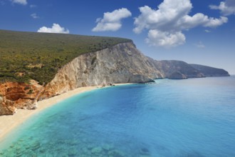 The spectacular Porto Katsiki in Lefkada, Greece, Europe
