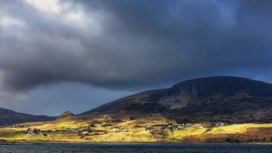 Landscape of Ilse of Skye, Edinburgh, Scotland, United Kingdom, Europe
