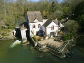 Loiret river, Olivet, Loiret, Centre-Val de Loire, France, Europe