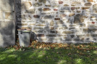 Too many, too many leaves to be collected