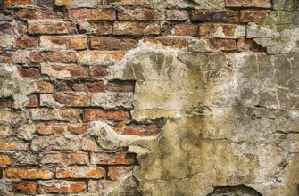 Vintage red rendered brick wall pattern background