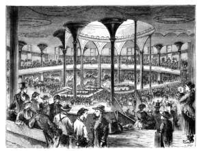 Illustration originally published in Hesse-Warteggs Nord Amerika, swedish edition published in 1880