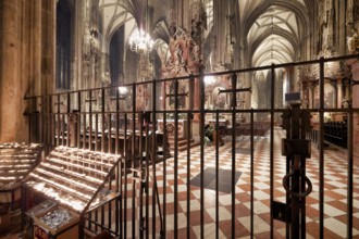 Stephansdom Cathedral in Stephansplatz Vienna Austria