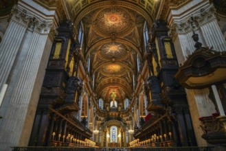 Interior View of St Pauls Cathedral