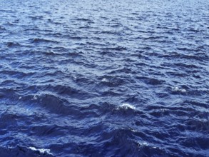 Photo of blue water background with ripples