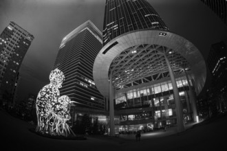 Toranomon Hills of objects of image. Shooting Location: Tokyo metropolitan area