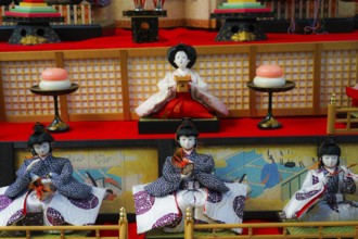 Doll Festival of tiers (Japanese culture). Shooting Location: Yokohama-city kanagawa prefecture