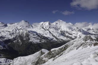 On the Großglockner High Alpine Road in autumn