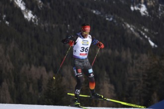 Strong race: Philipp Horn (Eintracht Frankenhain) at the IBU Biathlon World Championships