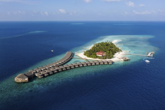 Holiday island Dhiggiri, Felidhu Atoll, Indian Ocean, Maldives, Asia