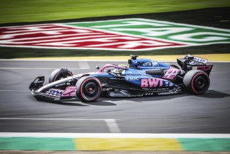 Jack Doohan of Australia drives the BWT Alpine F1 Team A525 Renault during qualifying in the 2025