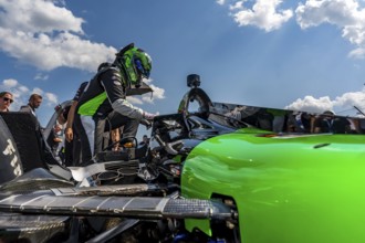 CONOR DALY (78) (USA) of Noblesville, Indiana prepares to qualify for the Bommarito Automotive