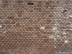 Red brick wall background