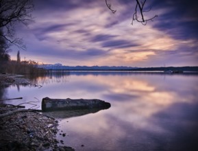 Sunset at Lake Starnberg