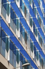 The façade of a modern office building in London Austria