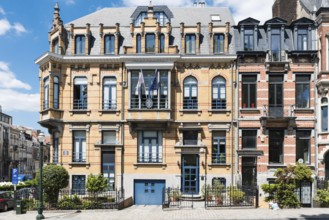 Brussels, Belgium, 07 03 2019, Facade of the Representation of the Church of Cyprus to the EU,