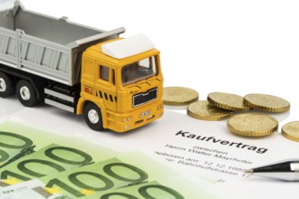 A purchase contract for new lorries. Investing in new vehicles brings cost benefits. Austria
