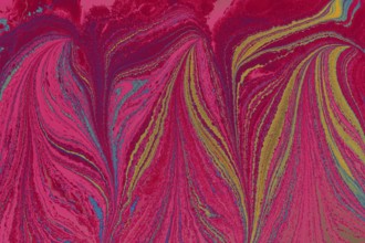 Abstract creative marble pattern texture. Traditional art of Ebru marbling