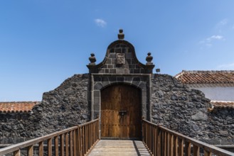 The fortress Castillo de Santa Catalina, Santa Cruz de la Palma, La Palma, Canary Islands, Spain,