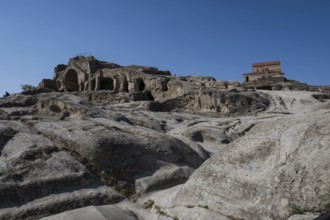 Ancient rock city in Uplistsikhe, region Shida Kartli, Georgia, Asia