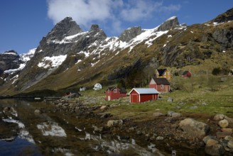 Vinstad, Reine, Moskenesöya, Lofoten, Norway, Europe