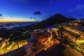 Night view of Mt.. Shooting Location: Taiwan, Taipei