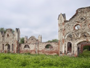 Stone ruins of the old castle