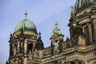 West façade of Berlin Cathedral built in the Neo-Renaissance and Neo-Baroque style by Kaiser
