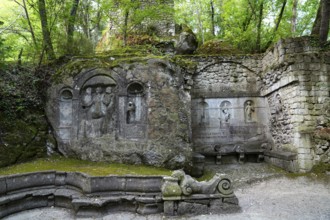 Sacro Bosco, Sacred Forest, Park of the Monsters, Parco dei Mostri, grotesque, monumental