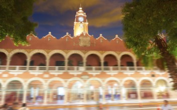 Merida city Town hall of Yucatan in Mexico