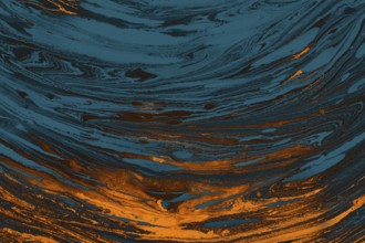 Ebru marble effect pattern design for print
