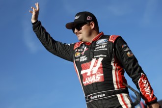 COLE CUSTER (00) gets introduced for the National Debt Relief 250 at Martinsville Speedway in