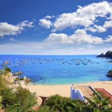 Calella de Parafrugell in Costa Brava of Girona at Catalonia Spain