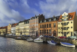 One of Channels in Copenhagen city center, Denmark, Europe