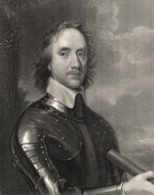 Oliver Cromwell, 1599-1658, Lordprotektor von England, Schottland und Irland, Befehlshaber der