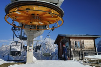 Malón-Monte Agudo cable car, AURONZO D'INVERNO, winter, ski, Dolomites, Auronzo di Cadore, Veneto