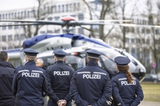 New H145 police helicopter from Airbus Helicopters taken over by the Saxony police helicopter