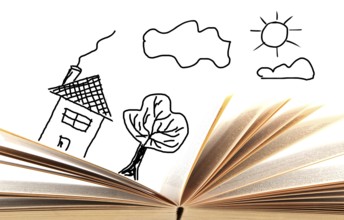 Open book