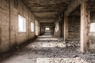 Ruin of an old industrial Building, Majorca