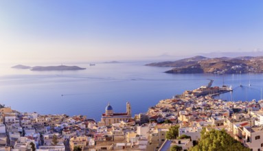 View of Ermoupolis, Cyclades, Syros