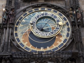 Prague, Altstätt town hall with astronomical clock