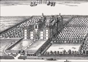 George Heriot's Hospital, Edinburgh, Scotland, 19th century