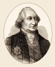 Charles Cornwallis, 1st Marquess Cornwallis, Knight of the Garter, 1738-1805, British General in