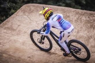 MAYDENA, AUSTRALIA - FEBRUARY 08: Sebastian HOLGUIN of Colombia competes in the finals of Red Bull