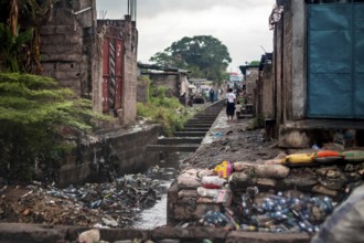 Kinshasa in between plastic waste, environment, waste, pollution, poverty, Kinshasa, Democratic